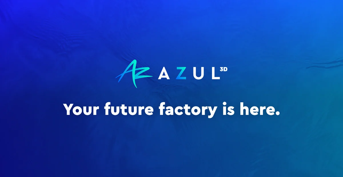 Azul 3D brand application