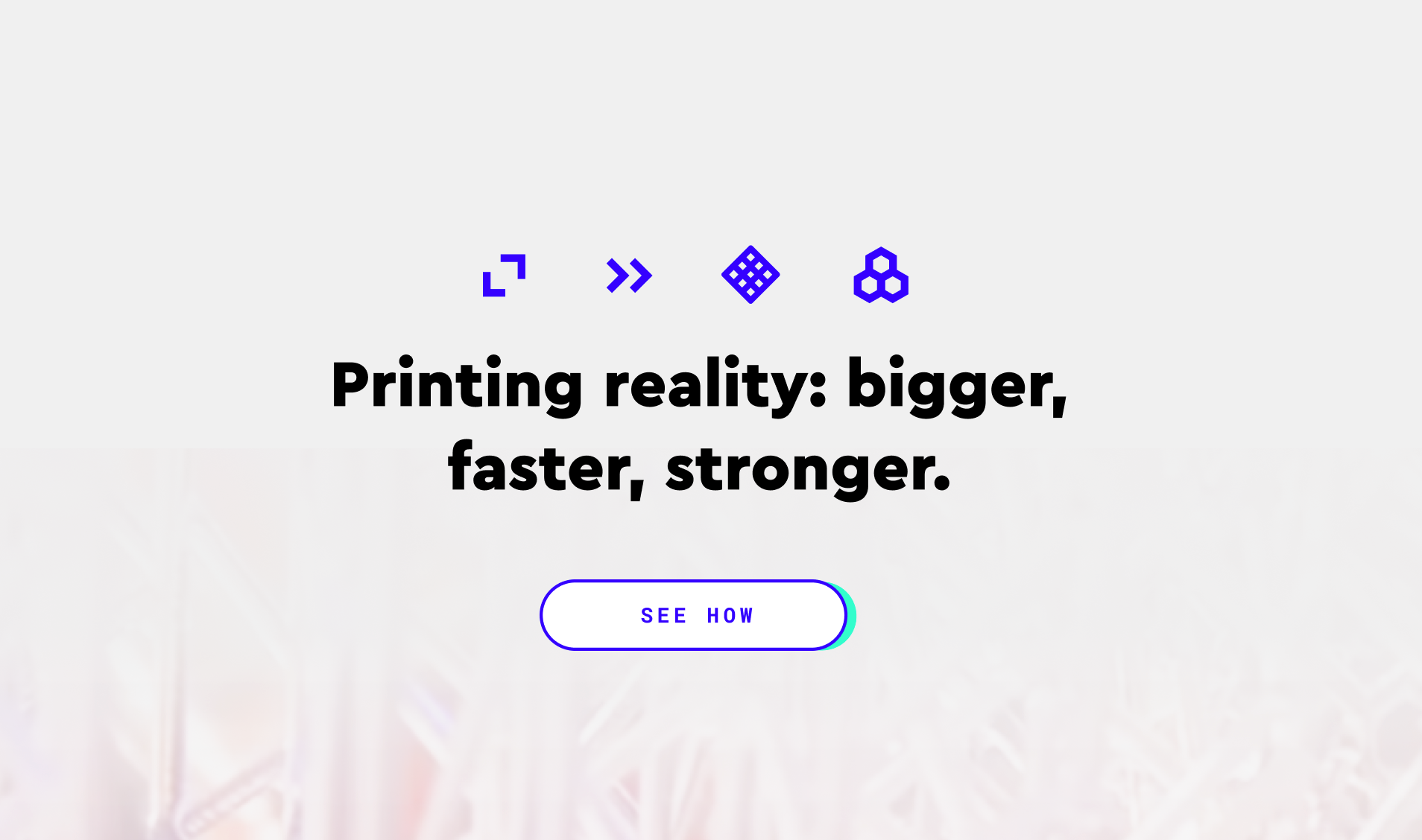 Azul 3D website hero