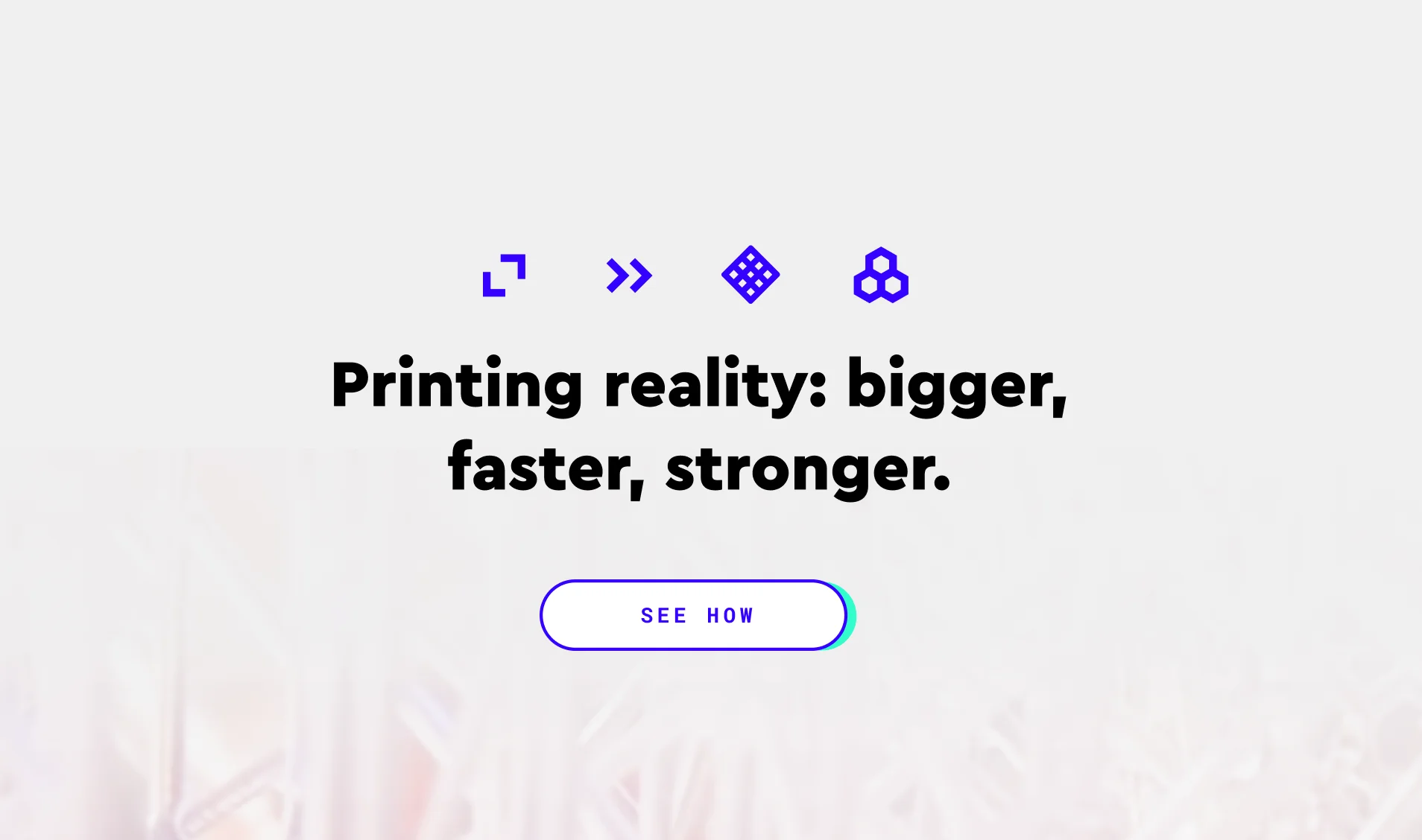 Azul 3D website hero