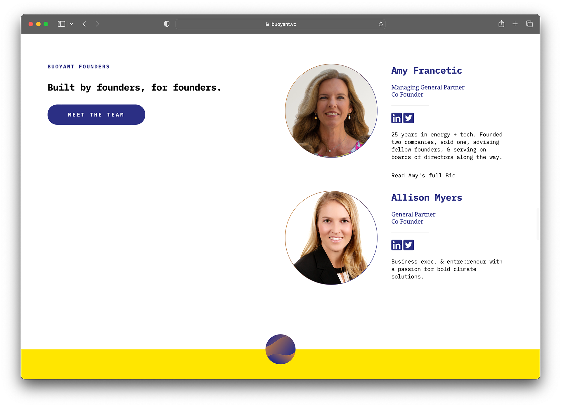 Buoyant brand application