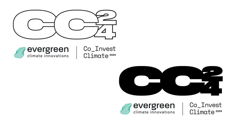 Concept 2 — CC24 gradient-filled with Evergreen co-branding