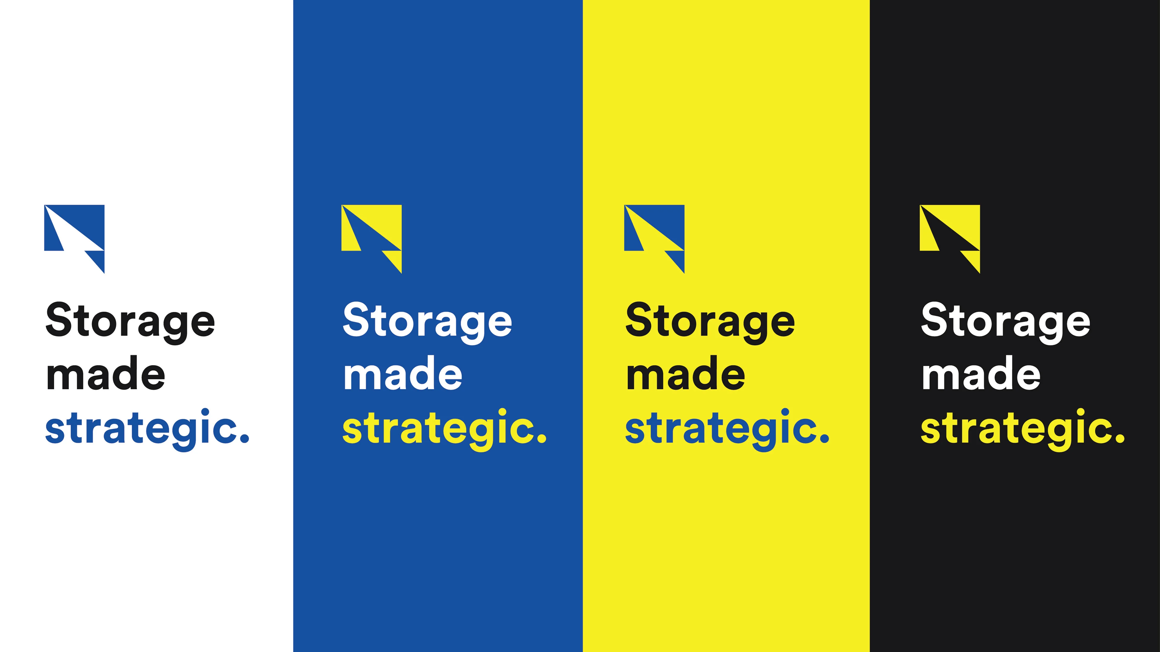 Storage made strategic tagline