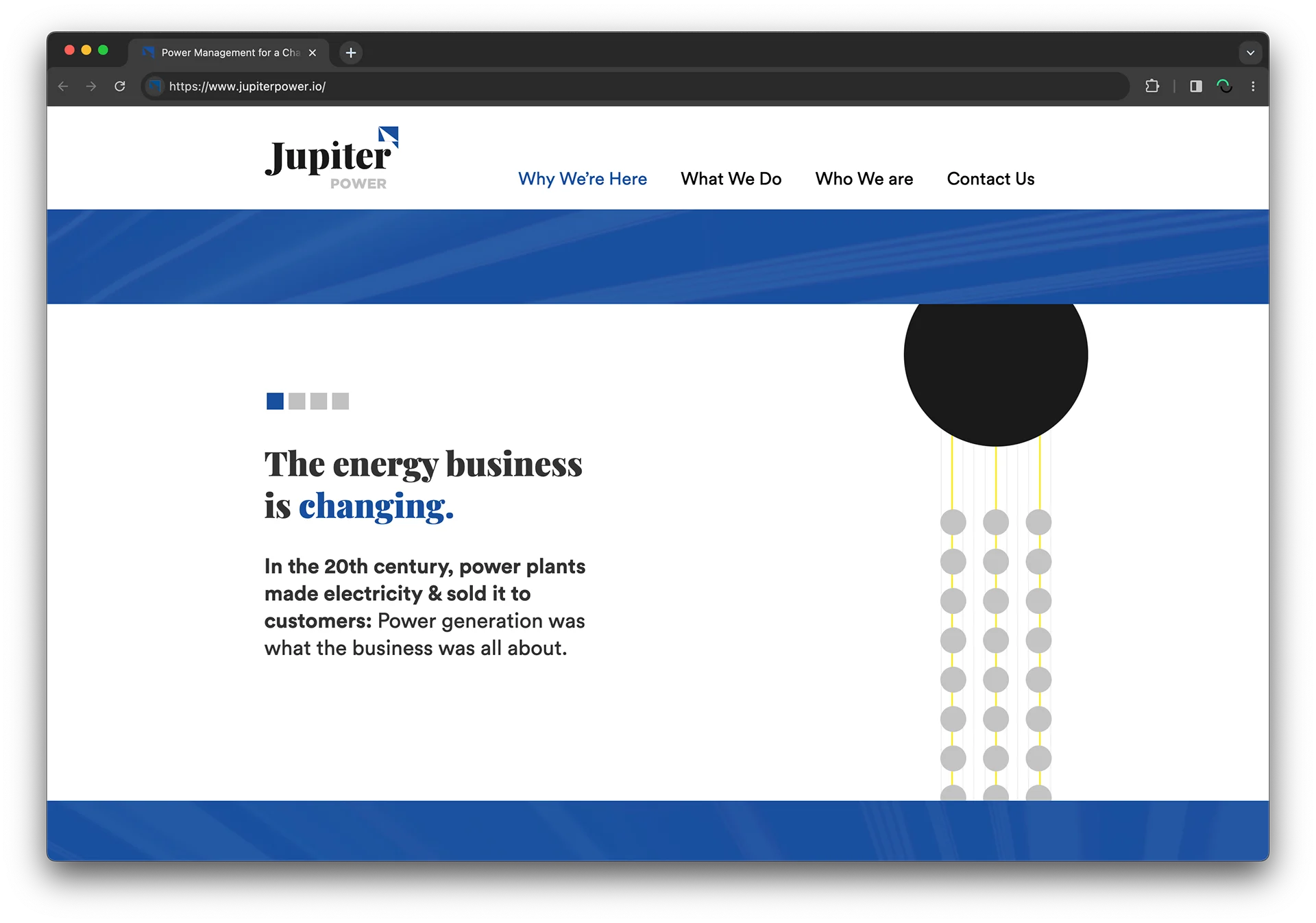 Jupiter Power about page