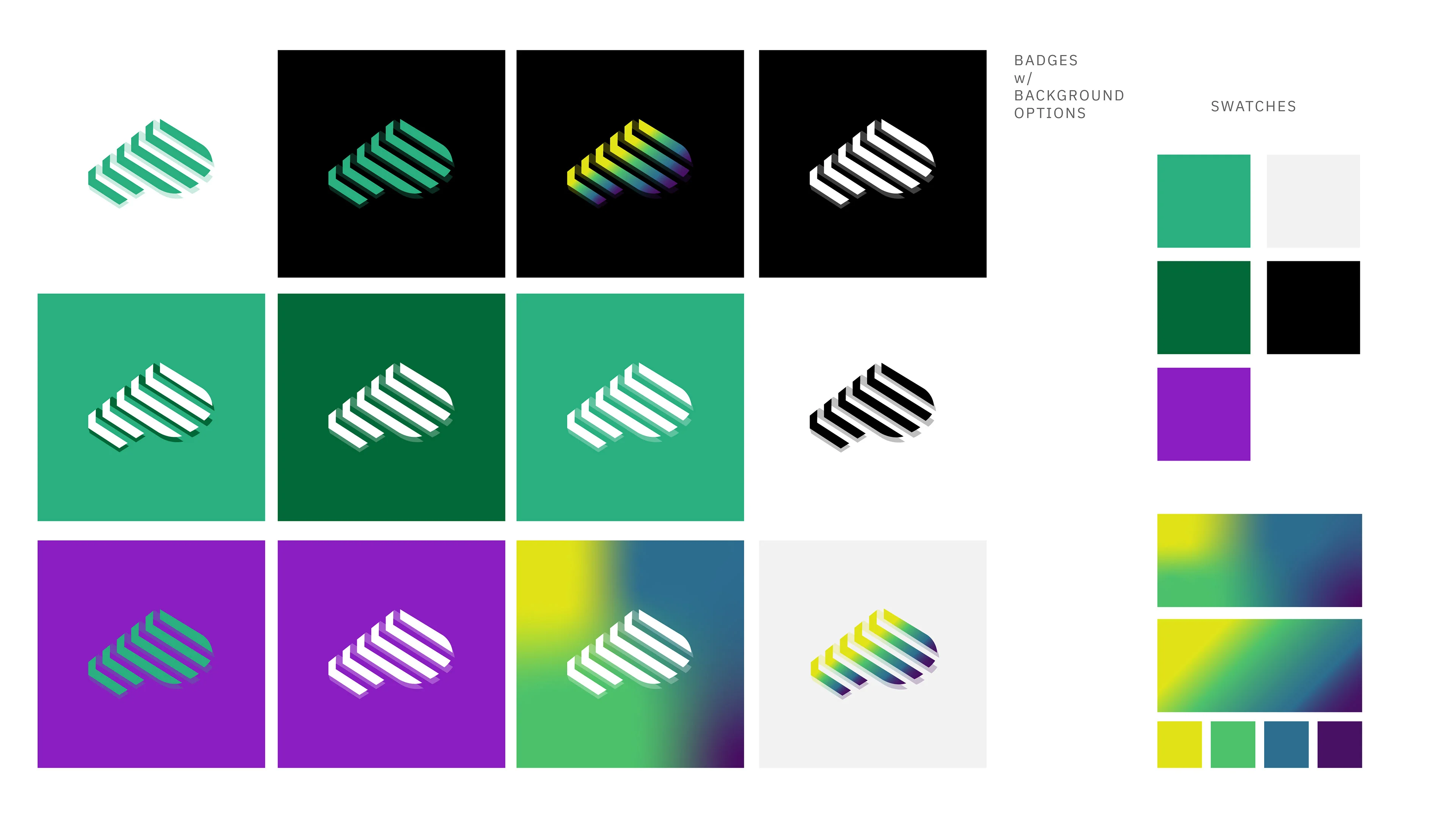 Phase 3D logo on green