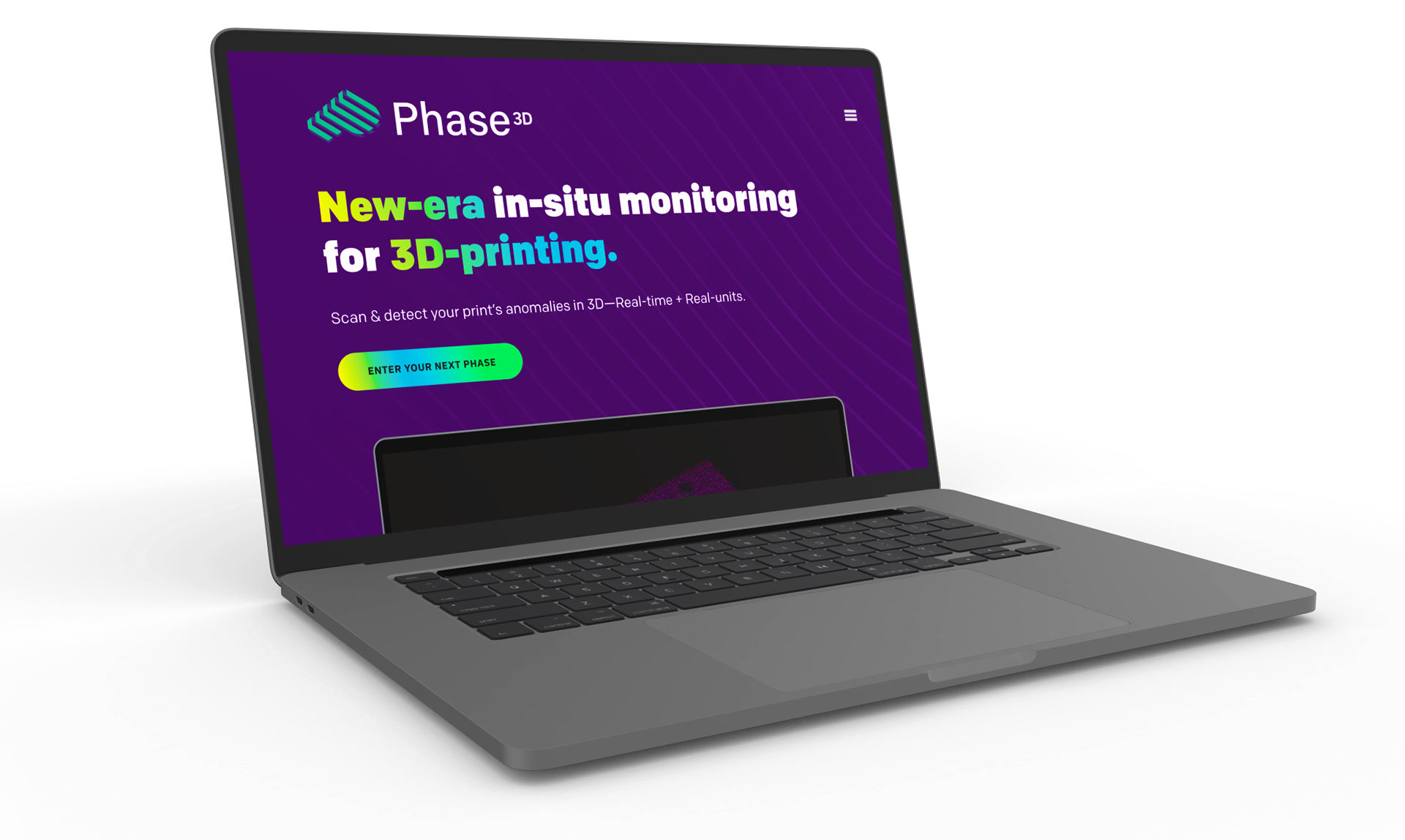 Phase 3D website hero