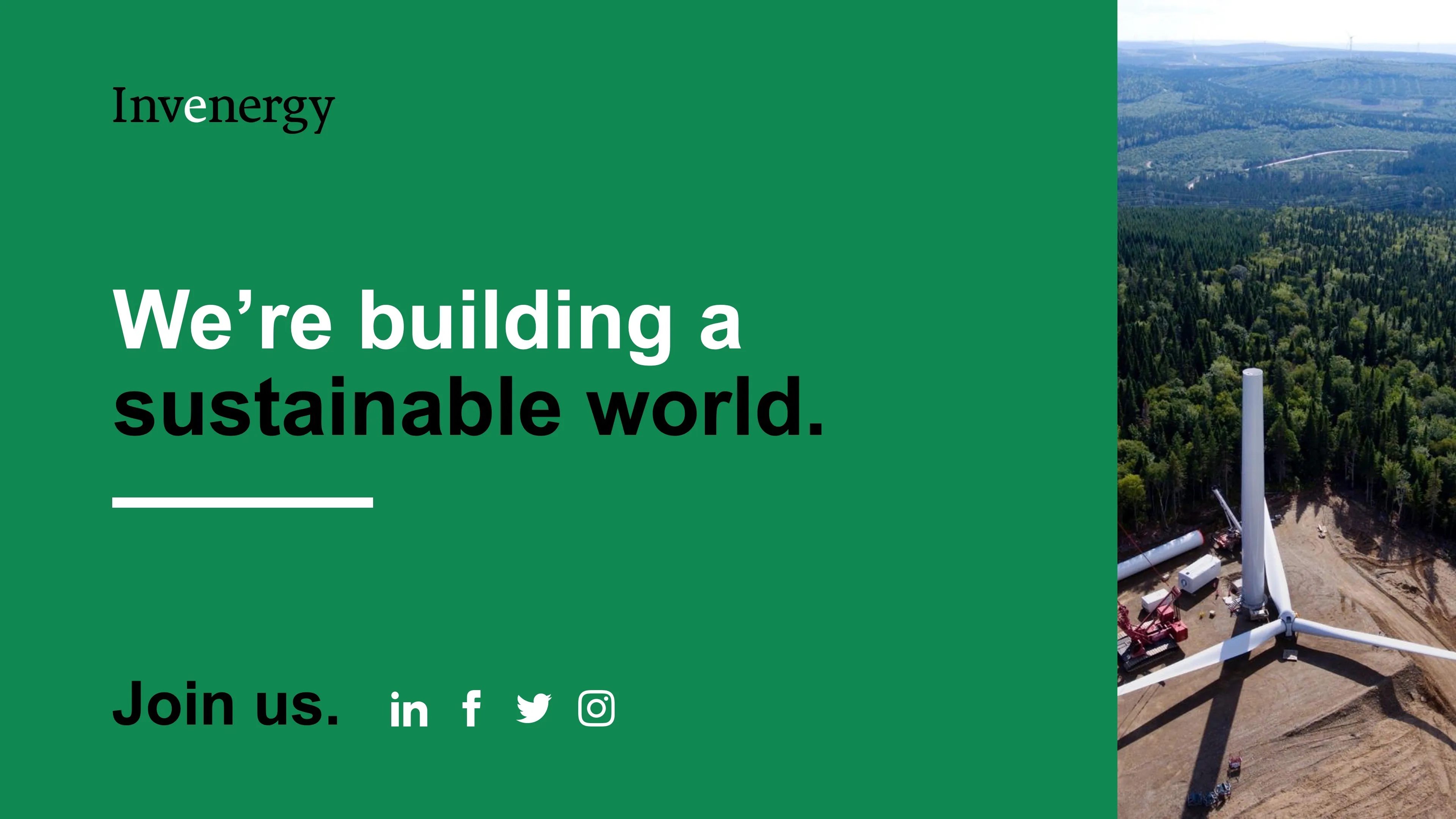 Invenergy — We're building a sustainable world