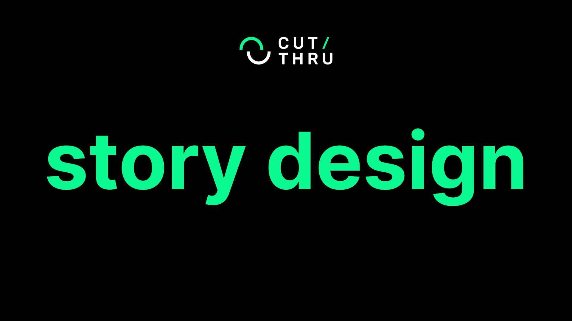 Story design title card