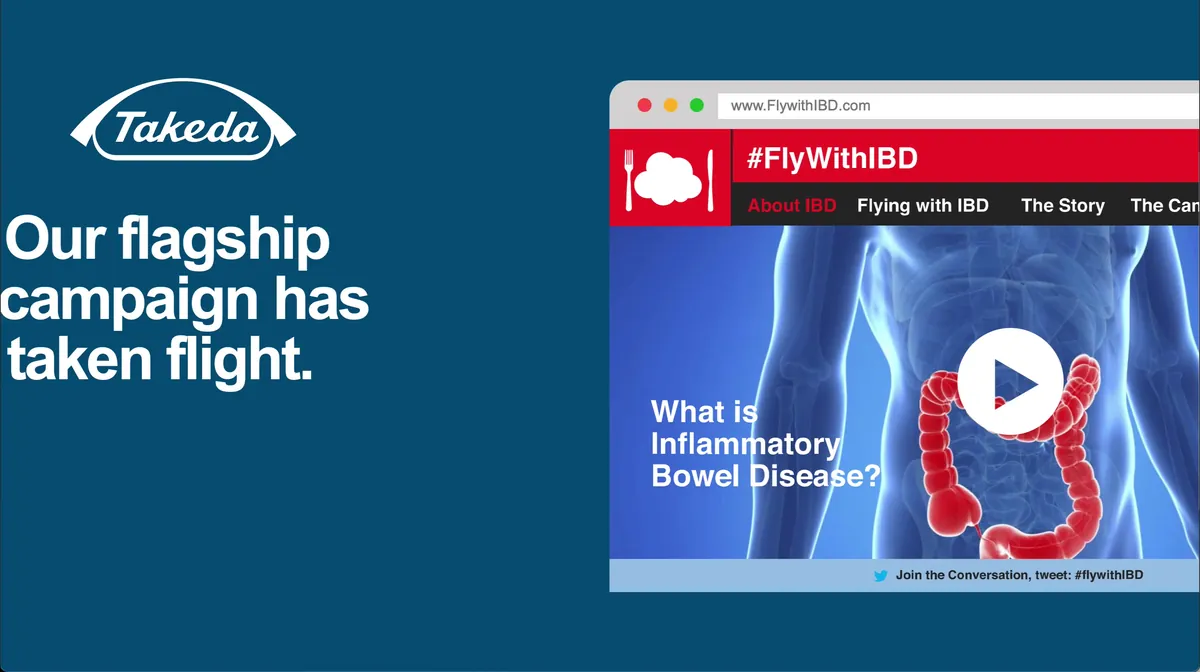 Flagship campaign — FlyWithIBD